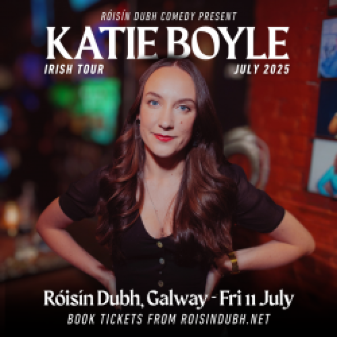 Katie Boyle at Róisín Dubh