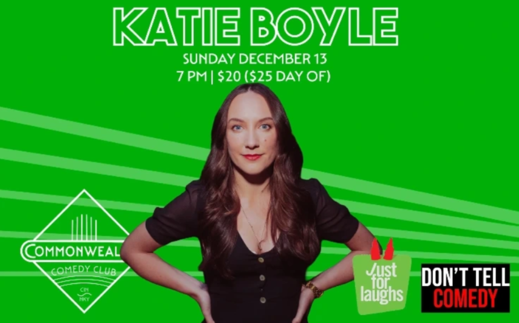 Katie Boyle at Commonwealth Comedy Club