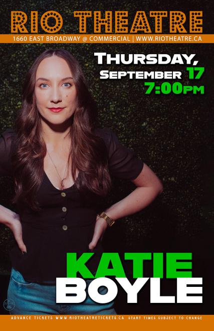 Katie Boyle at Rio Theatre