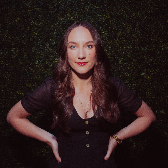 Katie Boyle at Stress Factory Comedy Club