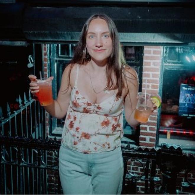 Katie Boyle at Laugh Boston