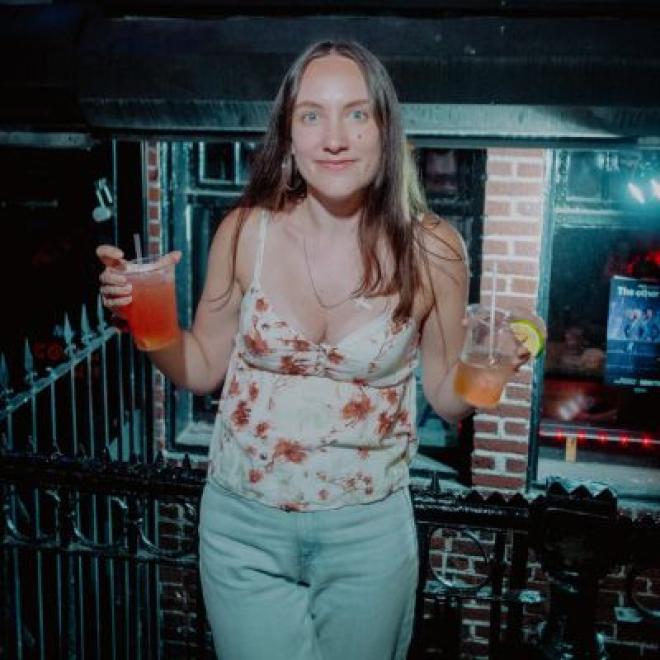 Katie Boyle at Laugh Boston